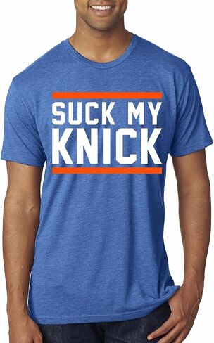 Suck My Knick Funny New York Basketball Fan T-Shirt, Vintage NYC Hoops Graphic Tee for Men in Kuwait