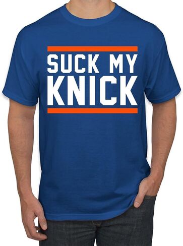 Suck My Knick Funny New York Basketball Fan T-Shirt, Vintage NYC Hoops Graphic Tee for Men in Kuwait