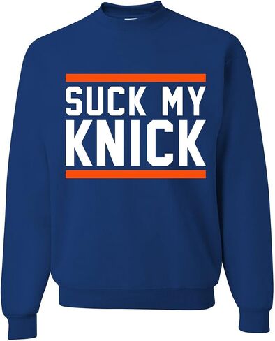 Suck My Knick Funny New York Basketball Fan T-Shirt, Vintage NYC Hoops Graphic Tee for Men in Kuwait