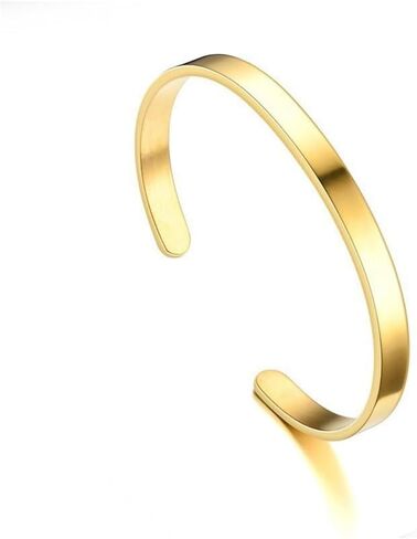 Stainless Steel Mens Cuff Bracelet-Open Metal Cuff Bangle Bracelets for Men,Mens Bracelet Jewelry Gift in Saudi Arabia