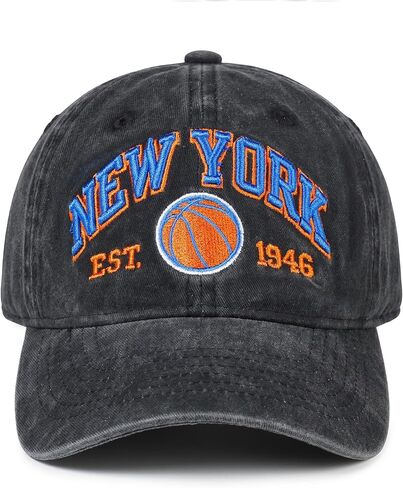HH HOFNEN Baseball Cap Unstructured Curved-Brim Cotton Hat Classic Vintage Embroidered Hat for Men Women in Saudi Arabia