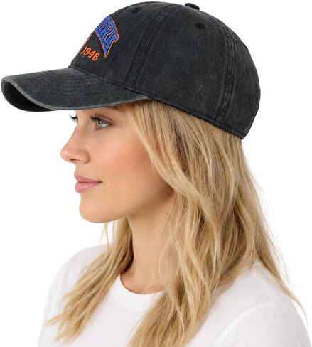 HH HOFNEN Baseball Cap Unstructured Curved-Brim Cotton Hat Classic Vintage Embroidered Hat for Men Women in Saudi Arabia