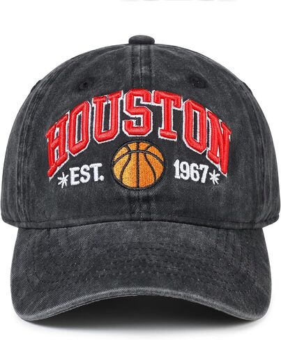 HH HOFNEN Baseball Cap Unstructured Curved-Brim Cotton Hat Classic Vintage Embroidered Hat for Men Women in Saudi Arabia