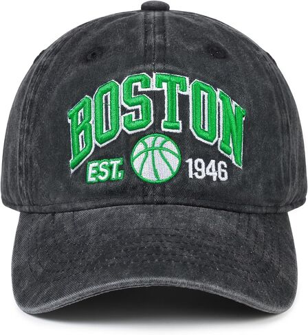 HH HOFNEN Baseball Cap Unstructured Curved-Brim Cotton Hat Classic Vintage Embroidered Hat for Men Women in Saudi Arabia