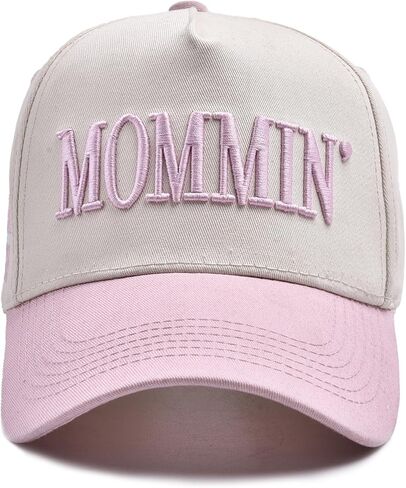 قبعة Mommin Trucker، قبعة بيسبول Mama كلاسيكية مطرزة قابلة للتعديل in Kuwait