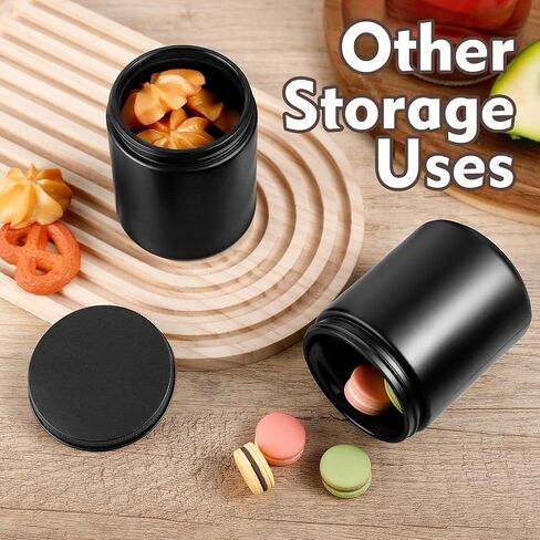 20 Pack Glass Candle Jars with Lids, 8oz Matte Black Thick Candle Vessels, Empty Black Candles Jar Bulk for Candles Making DIY, Refillable Glass Jars with 20 Warming Labels & Tubes in Saudi Arabia