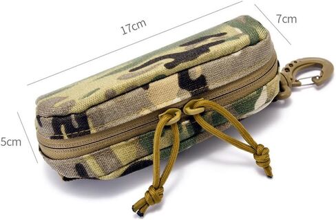 حافظة نظارات واقية من STARDICE التكتيكية MOLLE، صندوق تخزين نظارات شمسية على الطراز العسكري مع حماية من الغلاف الصلب in Kuwait