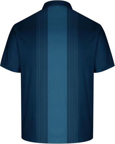 Mens Golf Shirts Short Sleeve Button Polo-Neck Tops Casual Workout Muscle Fitted Tee Shirt Summer Pullover Tees in Kuwait