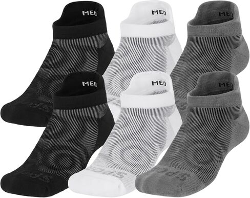 FZ FANTASTIC ZONE 3 Pack Mens Running Ankle Cotton Socks, Cushioned Low Cut Athletic Moisture Wicking Socks for Men in Kuwait