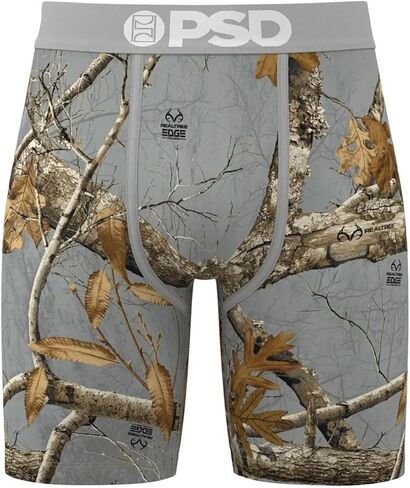 PSD x Realtree Edge رمادي بوكسر رجالي، متعدد الألوان، مقاس X-Large in Kuwait