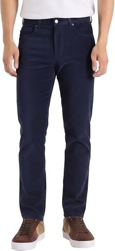 Mens Corduroy Pants Casual Classic Regular Fit Stretch Cotton Business Office Dress Pants Size 32-44 in Saudi Arabia