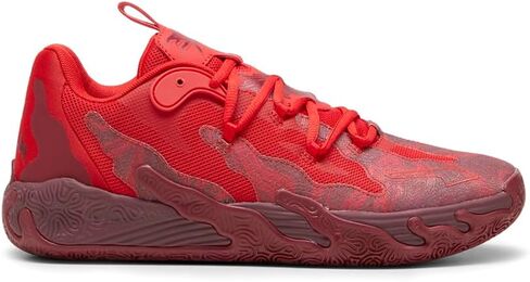 PUMA Mens X Lamelo Ball Mb.03 Lo Team Basketball Sneakers Shoes Court - Red in Kuwait