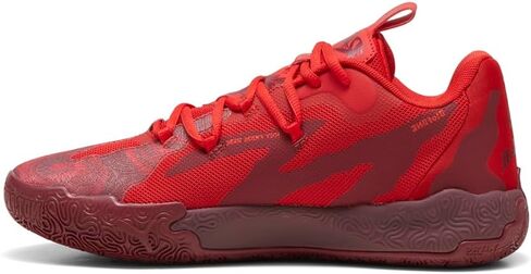 PUMA Mens X Lamelo Ball Mb.03 Lo Team Basketball Sneakers Shoes Court - Red in Kuwait