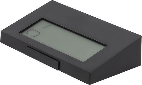 Thermohygrometer Alarm Clock with Luminous Weather Display, Digital Temperature & Humidity Monitor, Snooze Function and Night Light for Home Office School, Black or White, 13.2x7.3x3.2cm in Saudi Arabia