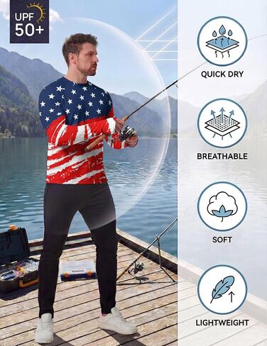 Men's UPF Fishing Shirts Long Sleeve Rash Guard Shirts UPF 50+ Shirt Sun Protection UV Shirts Running Athletic Sweatshirt in Saudi Arabia