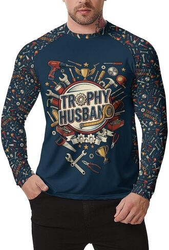 Men's UPF Fishing Shirts Long Sleeve Rash Guard Shirts UPF 50+ Shirt Sun Protection UV Shirts Running Athletic Sweatshirt in Saudi Arabia