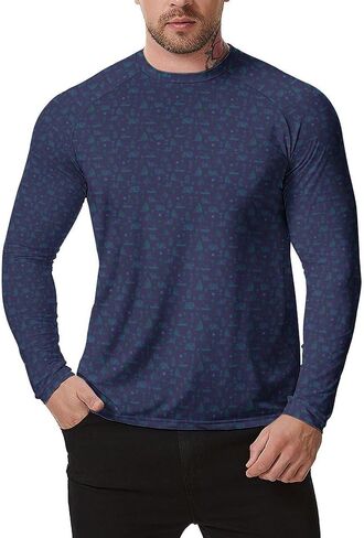Men's UPF Fishing Shirts Long Sleeve Rash Guard Shirts UPF 50+ Shirt Sun Protection UV Shirts Running Athletic Sweatshirt in Saudi Arabia