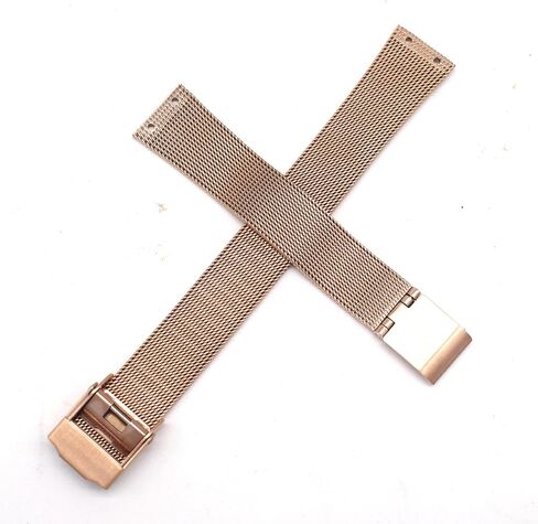 THEAGE14mm Watch Band Screwing Stainless Steel Watch Strap Replacement for Skagen in Saudi Arabia