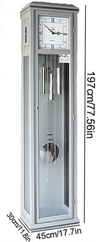 Grandfather Clocks Floor Clock Light Luxury Simple Living Room Home German Movement Modern Style in Saudi Arabia