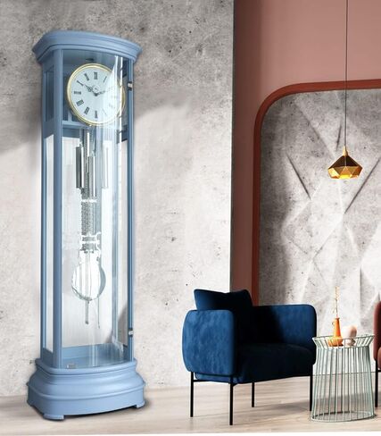 Grandfather Clocks European-Style Floor Clock Living Room Solid Wood Creative Zipper Heavy Hammer Vertical Mechanical Desk in Kuwait