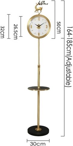 Grandfather Clocks Floor Clock Home Living Room Decoration Large Table Modern Minimalist Silent Creative Personality Quartz Sitting in Saudi Arabia