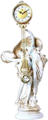 Grandfather Clocks Floor Grandfather Clock, Stand Metal Analog Standing Coffee Home Decor in Kuwait