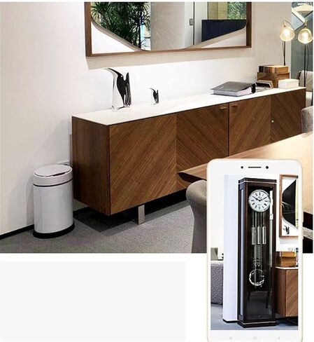 Grandfather Clocks Retro Floor Clock Living Room Modern Mechanical Desk Simple Fashion Household Standing in Kuwait