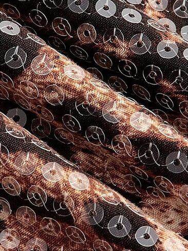qfmqkpi Women Sexy Leopard Sequin Skirt High-Waisted Stretch Bodycon Short Skirts in Saudi Arabia