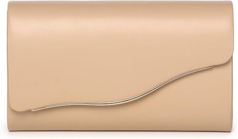 Labair Women Evening Bag Vegan Leather Envelope Clutch Purses Handbags for Wedding Party Formal. in Saudi Arabia