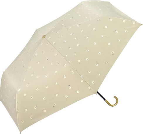 Wpc. Parasol Shade Gold Line Daisy Mini Shields sun 100% protection from UV ray Shields heat Good for rain or shine Foldable parasol Regular parasol Rib length Commute to work Commute to school Stylish Cute Female Women 801-11485-102 in Kuwait