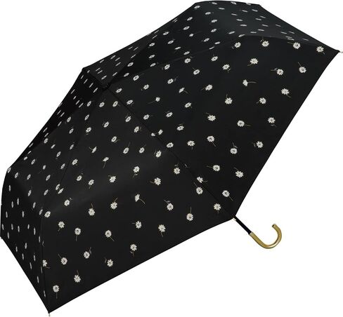 Wpc. Parasol Shade Gold Line Daisy Mini Shields sun 100% protection from UV ray Shields heat Good for rain or shine Foldable parasol Regular parasol Rib length Commute to work Commute to school Stylish Cute Female Women 801-11485-102 in Saudi Arabia