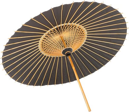Asian Home Rainproof Handmade Japanese Oiled Paper Umbrella Parasol 41.7inch in Saudi Arabia