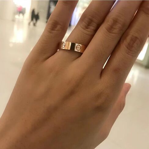 nine-tailed fox Love Ring For Women Men Titanium Steel 18K Gold Jewelry Unisex Adult Wedding Birthday Present Anniversary Best Gifts in Saudi Arabia