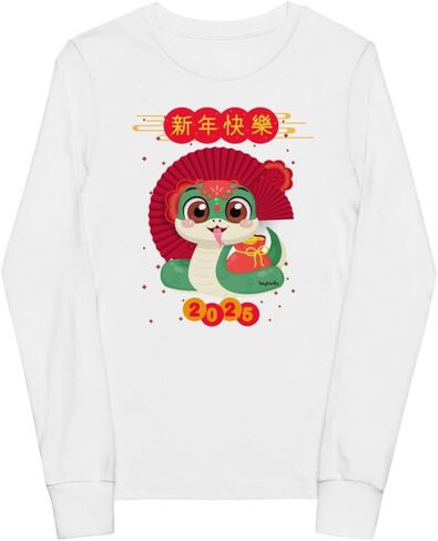 Toy Fan TV CNY 2025 Snake Year Youth Long Sleeve tee in Kuwait