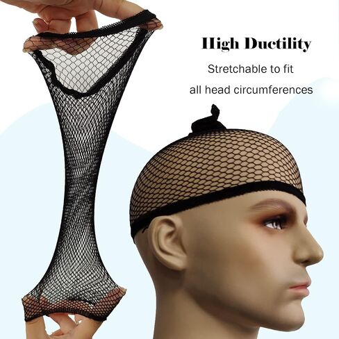 Latex Bald Cap for Adults, 4 Pcs Realistic Bald Head Cap with 4 Nylon Hairnets, Breathable & Reusable Costume Accessory for Halloween, Cosplay, Theatrical Performances, Party (Beige) in Saudi Arabia