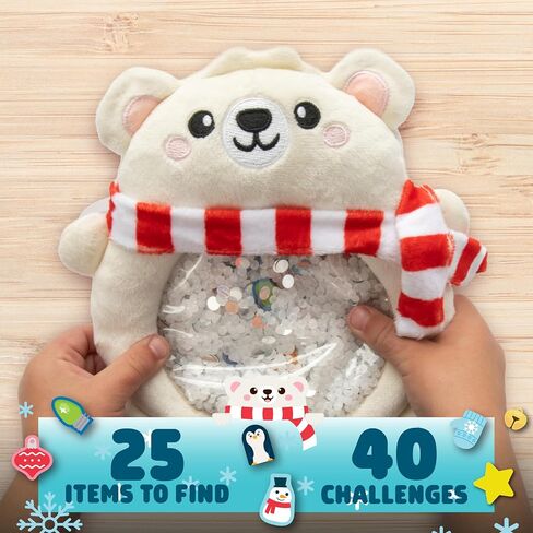 Chuckle & Roar - Sensory Seek & Find Bear - Scavanger Hunt on The Go - Great for Car Rides - Family Game for Toddlers - Ages 3 and Up in Kuwait