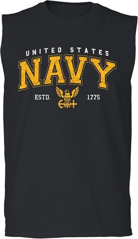 United States Navy 1775 Arch Adult Sleeveless Tee in Kuwait