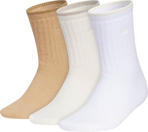 adidas Women's Cushioned Comfort Socks (3 Pairs) Super Soft & Cozy in Kuwait