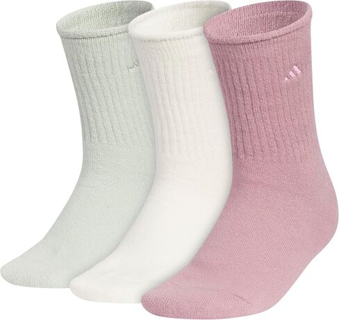 adidas Women's Cushioned Comfort Socks (3 Pairs) Super Soft & Cozy in Kuwait