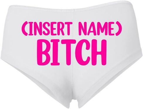 Wild Bobby Bitch Personalized Custom Booty Shorts Sexy Slutty Naughty Women's Cotton Spandex Booty Shorts in Kuwait