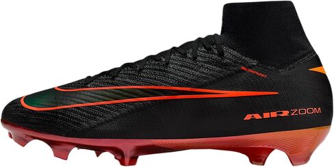 Nike Mercurial Superfly 10 Elite LV8 Firm-Ground High-Top Soccer Cleats (Black/Hyper Crimson) in Kuwait