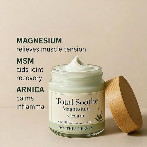 Total Soothe Magnesium Cream,Nerve Relief Cream,Joint Relief with Mineral Formula in Kuwait