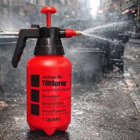 TiltSpray 32oz Spray Bottle – Sprays Upside Down & Any Angle, Heavy Duty Cleaning Sprayer for Hard-to-Reach Areas, Kitchen, Bathroom, Plants & Car Detailing – Leak Resistant, Adjustable Nozzle in Saudi Arabia