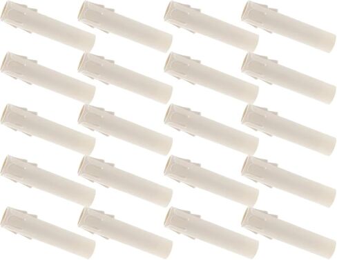 Chandelier Candle Covers 40-Pack Teardrop Plastic Sleeves, Candle & Pendant Light Socket Covers in Saudi Arabia
