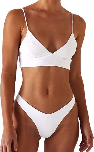 Rajputana Womens Bikini Black Push Up Brazilian Two Piece Swimsuit in Saudi Arabia
