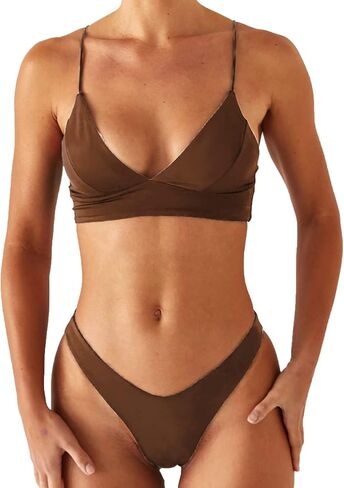 Rajputana Womens Bikini Black Push Up Brazilian Two Piece Swimsuit in Saudi Arabia