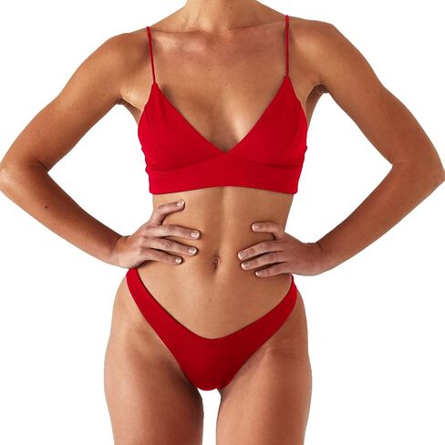 Rajputana Womens Bikini Black Push Up Brazilian Two Piece Swimsuit in Saudi Arabia