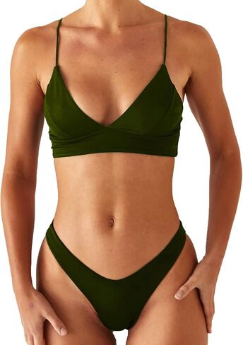 Rajputana Womens Bikini Black Push Up Brazilian Two Piece Swimsuit in Saudi Arabia