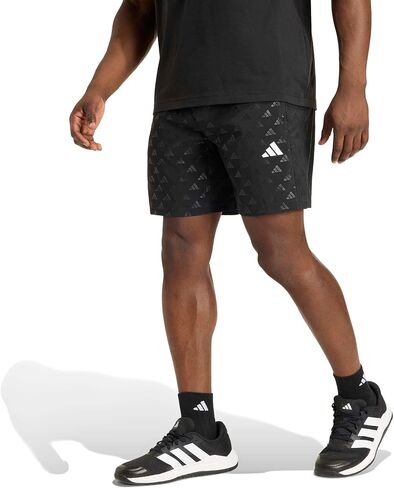 adidas Essentials Workout BrandLove Woven Shorts in Kuwait
