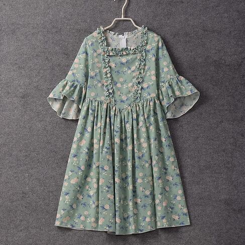 GRACEART Colonial Girls Dress Pioneer Costume Prairie Pilgrim Dress Kids in Kuwait